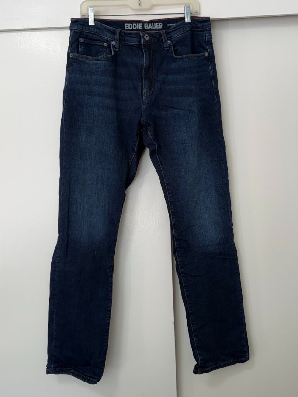 Eddie Bauer Men's Straight Fit Denim Jeans Size 34x34